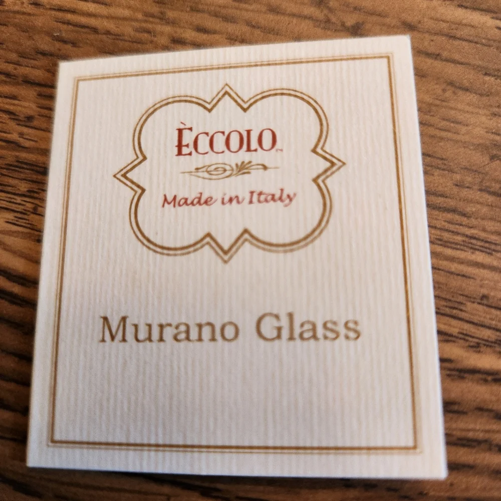 Eccolo Murano Glass  Paperweight Spread Millefiori - Picture 5 of 7